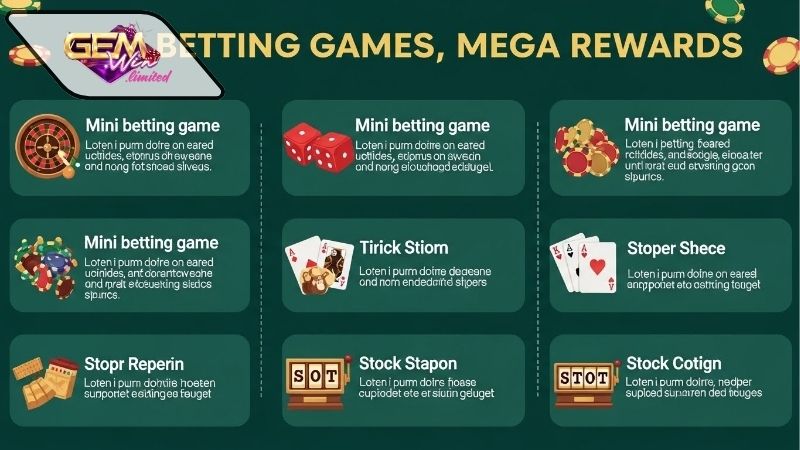 Cách chơi mini game tại Gemwin - Mẹo và chiến lược chơi chuẩn 8 Cách chơi mini game tại Gemwin - Mẹo và chiến lược chơi chuẩn